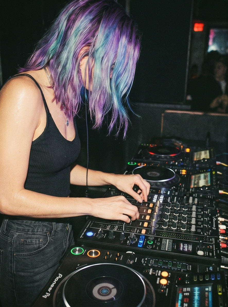 R3I mixing on the decks.
